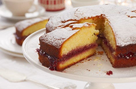 Image of "Gluten-free victoria sponge cake"