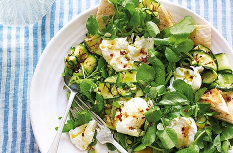 Image of "Courgette and mozzarella salad"