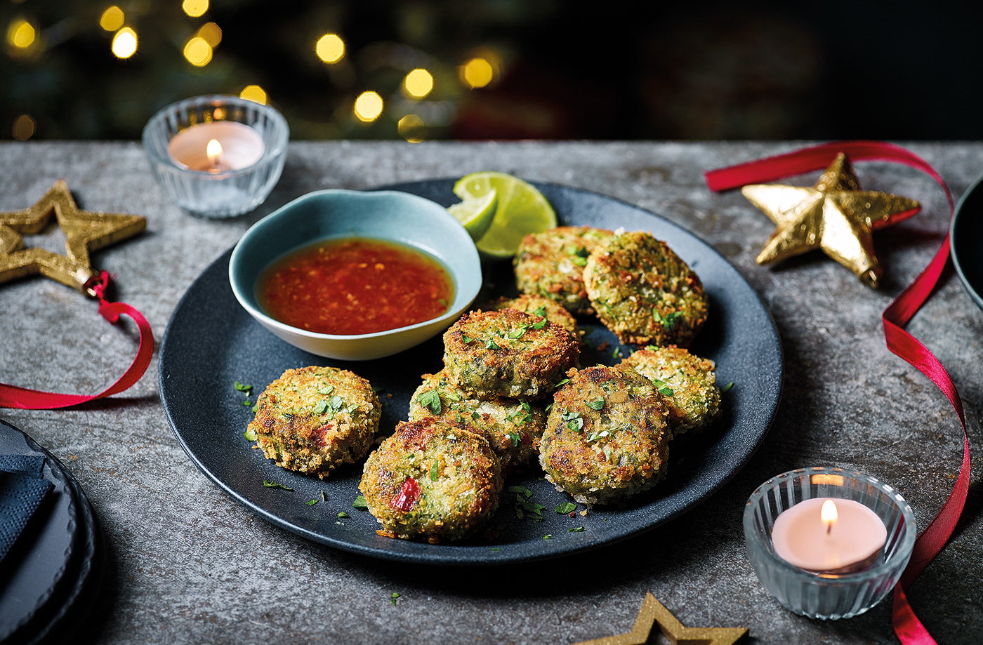 Mini crab cakes