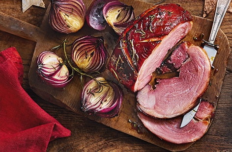 Image of "Rosemary and maple gammon"