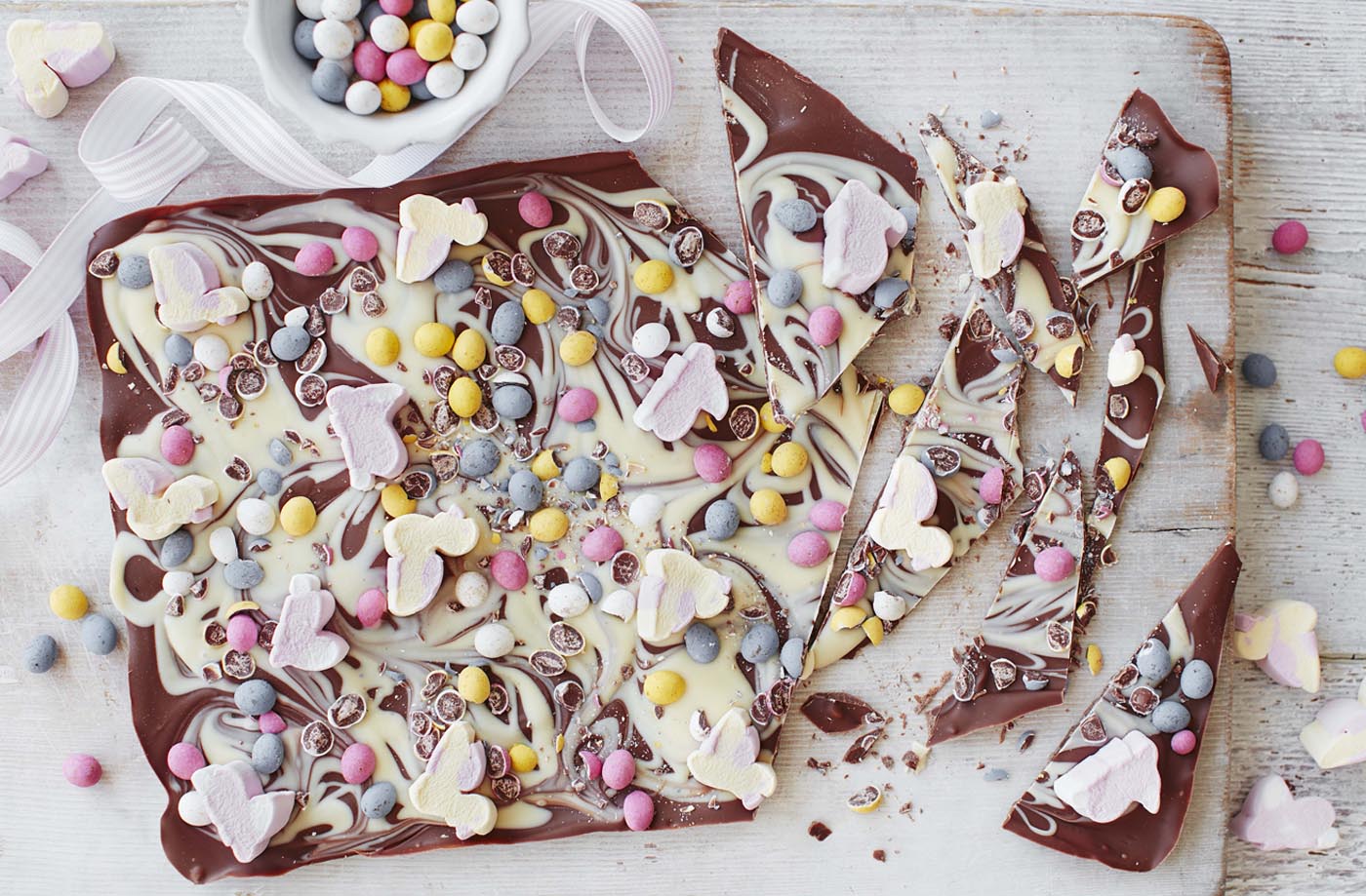Easter egg bark