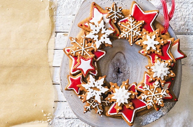 Gingerbread wreath