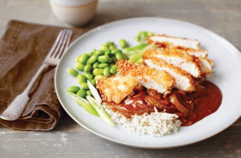 Image of "Chicken katsu curry"