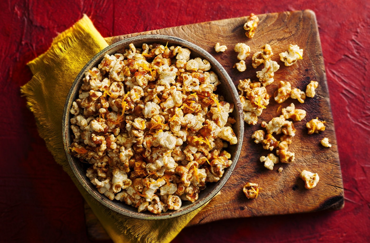 Sugar and spice popcorn