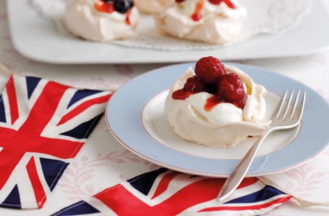 Image of "Mini berry Pavlovas"