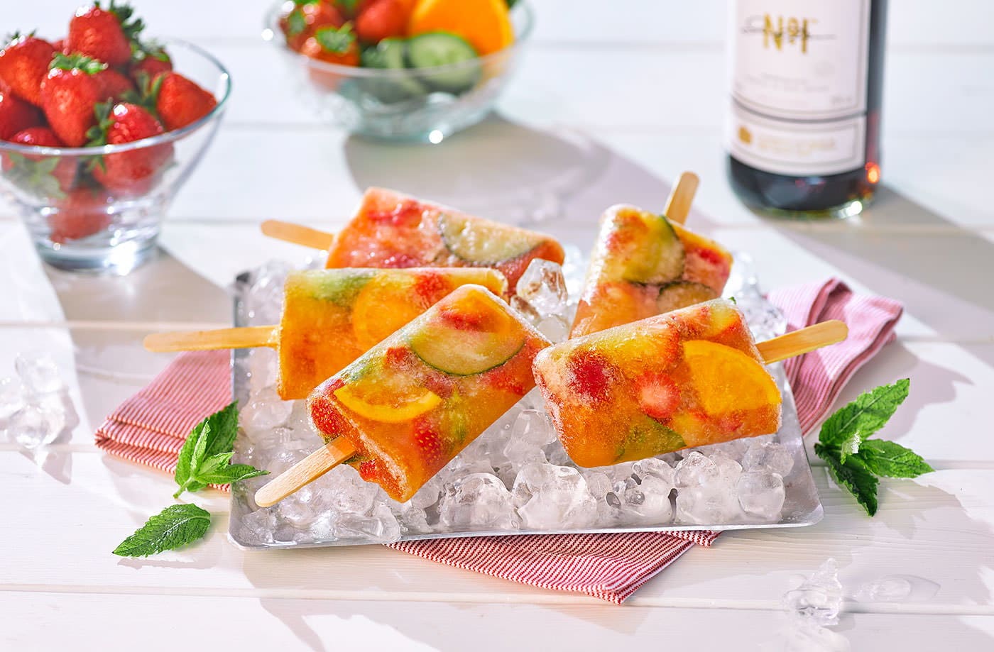 Pimm’s ice lollies