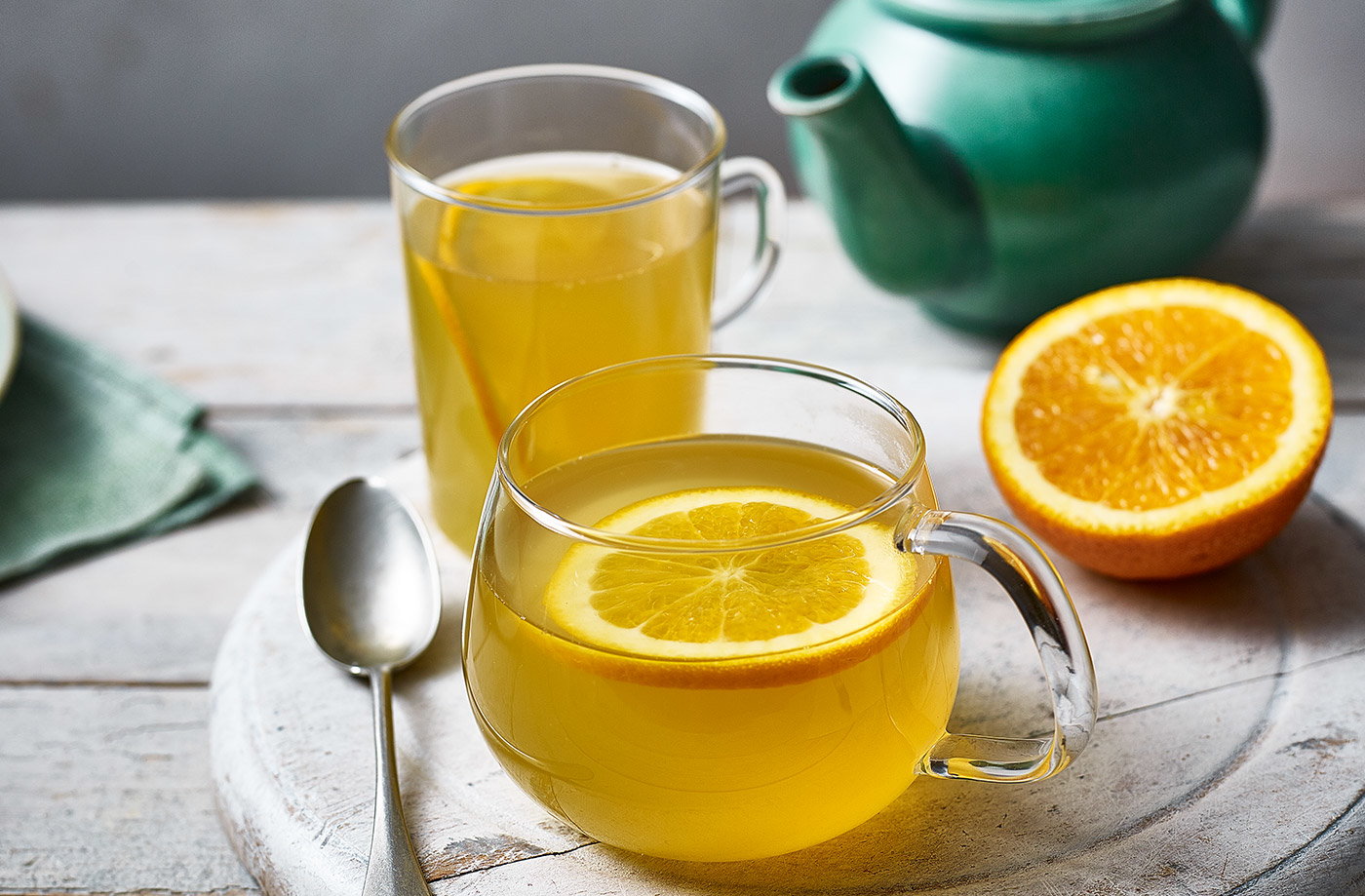 Toasted barley and honey tea