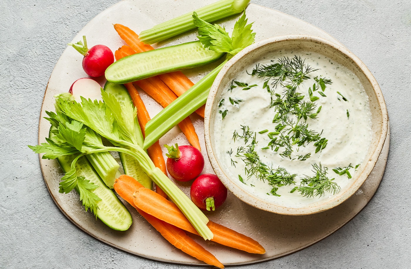 Whipped cottage cheese ranch dip