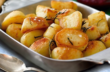 Image of "Duck fat roasties with rosemary"