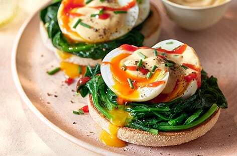 Turkish eggs Benedict