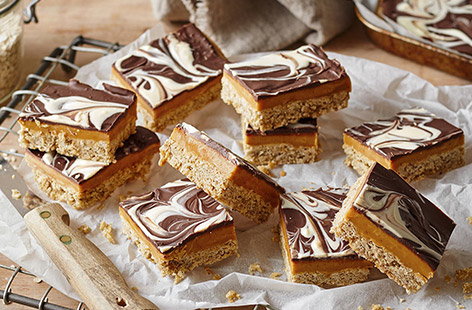 Image of "Millionaire's banana flapjacks"