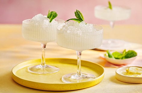 Lemon spritz slushie