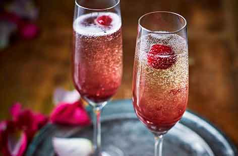 Image of "Forest fruit Bellini"