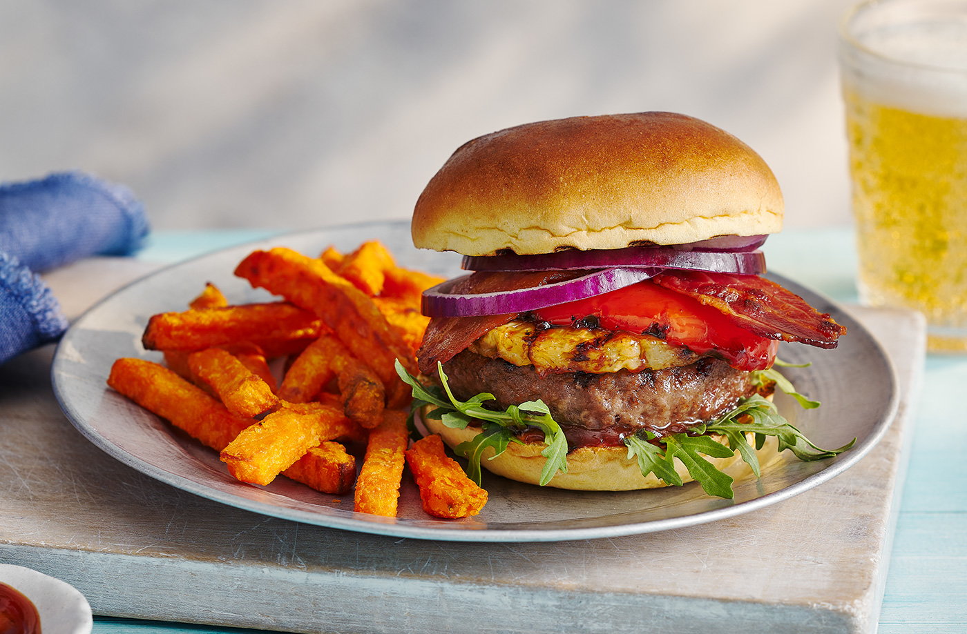 Hawaiian burger