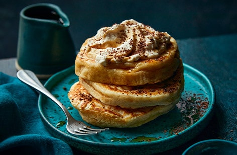 Image of "Espresso martini pancakes"