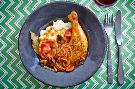 Image of "Chicken chasseur"