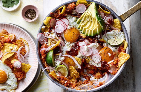 Salsa roja chilaquiles