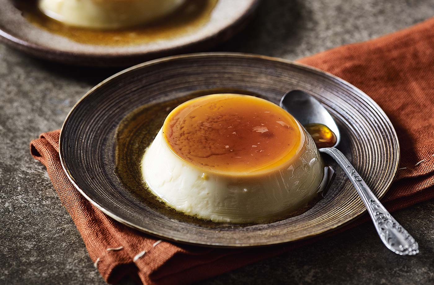 Classic crème caramel
