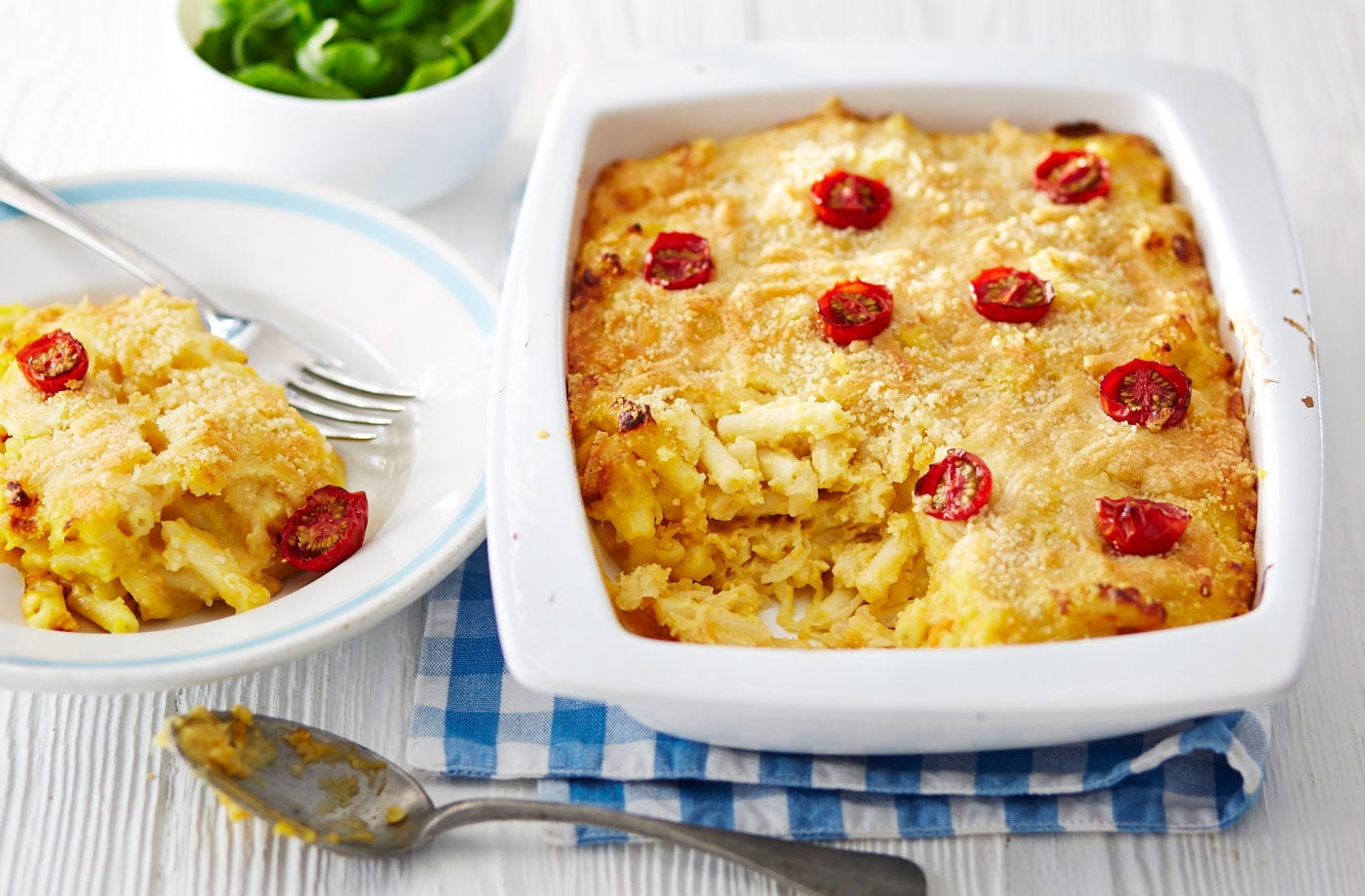 Vegetarian butternut squash macaroni cheese