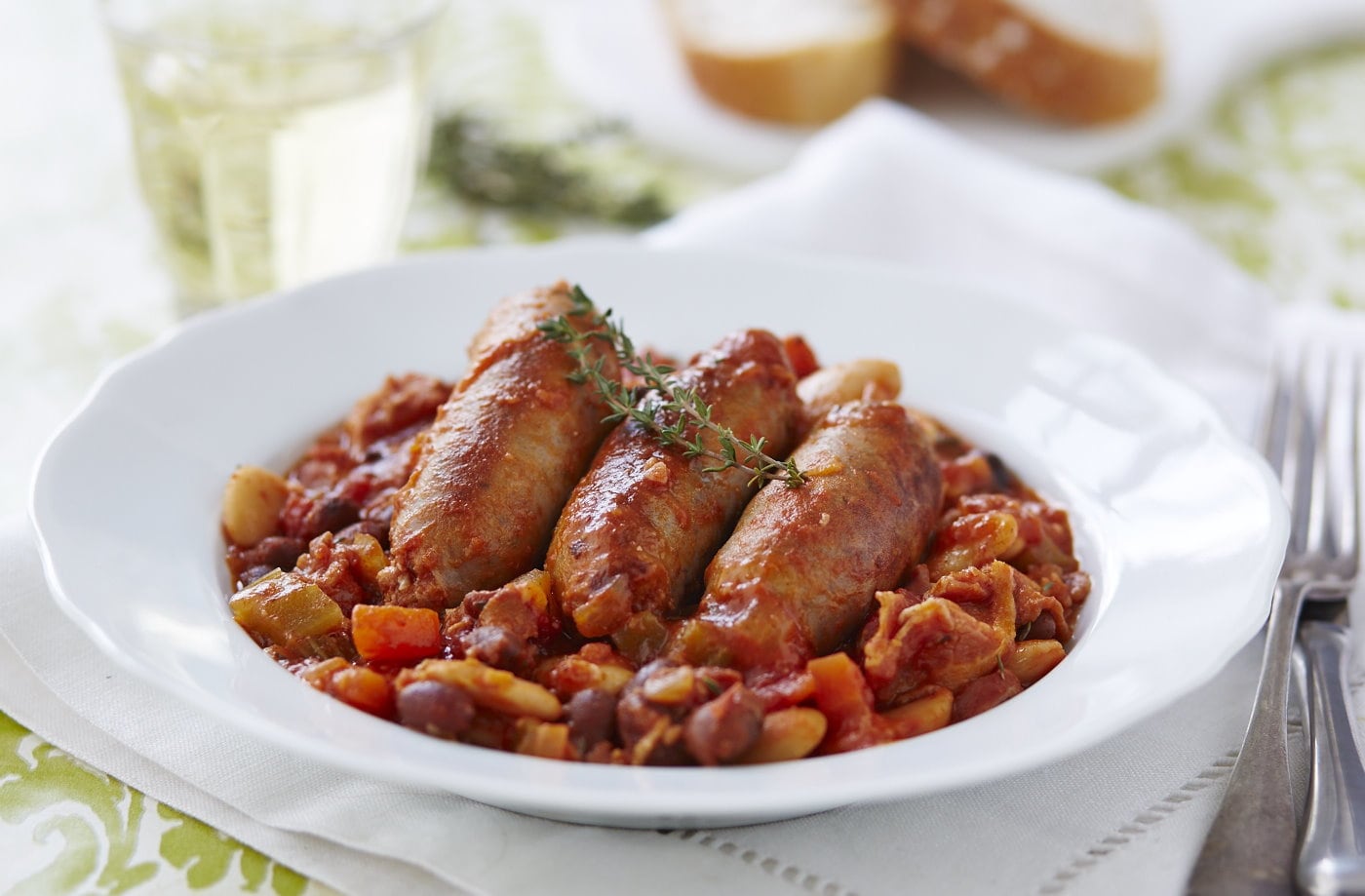 Sausage cassoulet