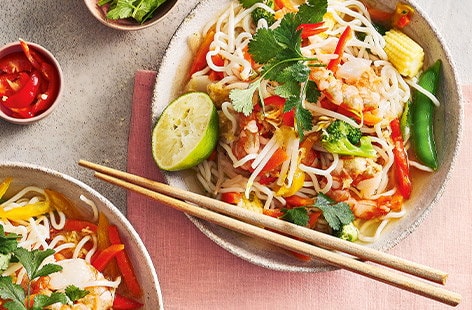 Image of "No-cook miso noodle pots"