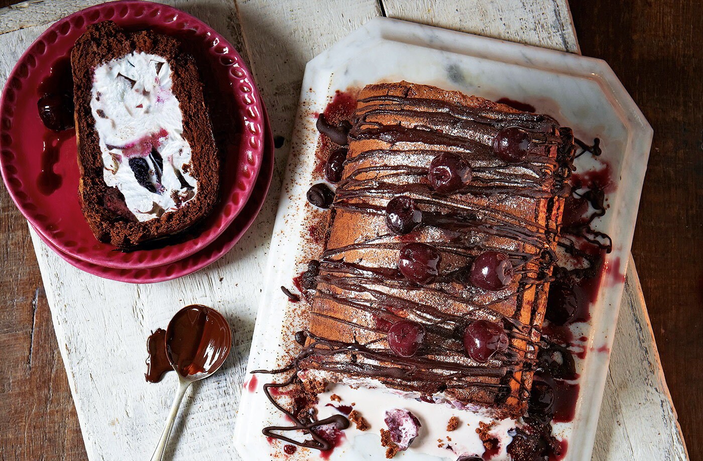 Black Forest Arctic roll