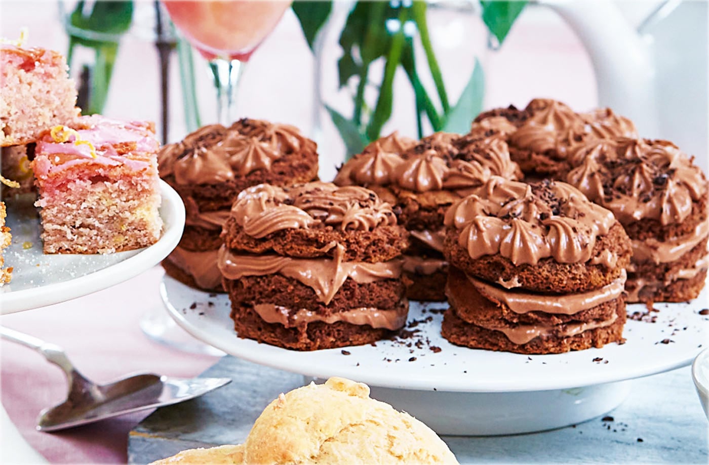 Mini chocolate gateaux