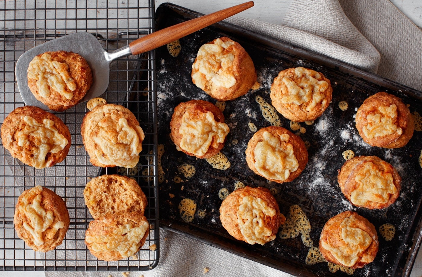 Mini Marmite scones