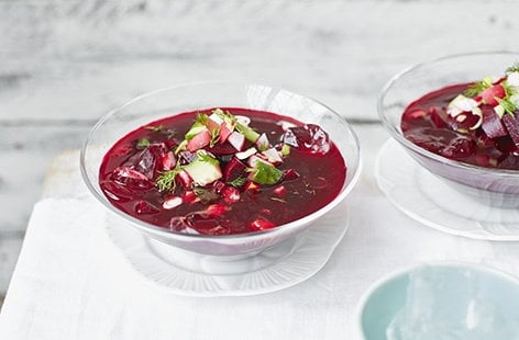 Image of "Chilled beetroot soup"