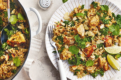 Image of "Coriander chicken pilaf"