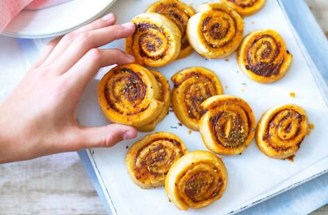 Image of "Pizza pinwheels"
