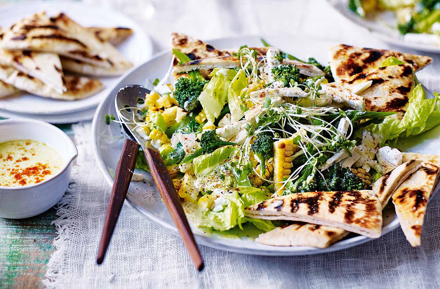 Spring salad platter