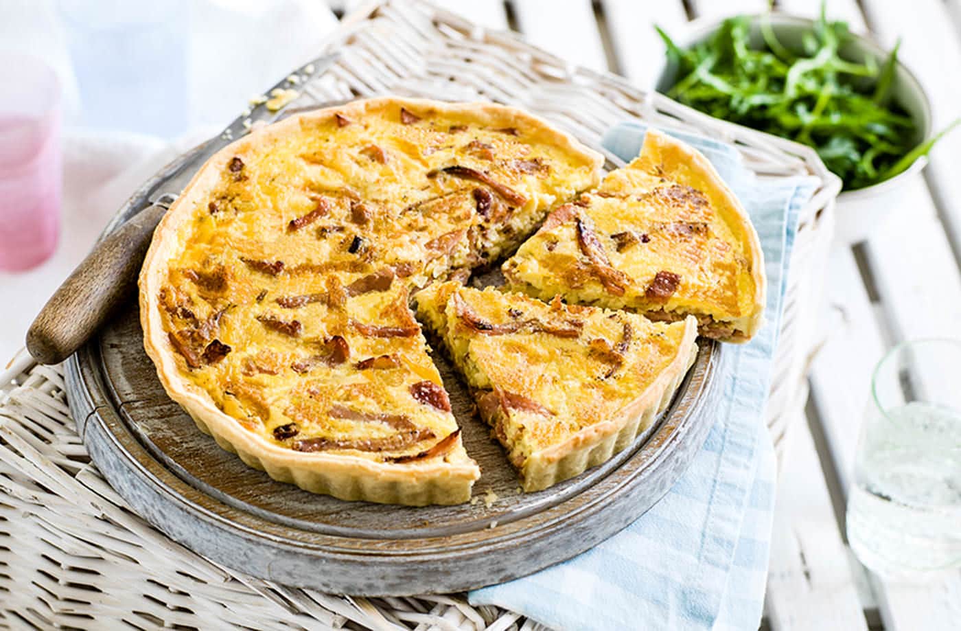 Classic quiche Lorraine