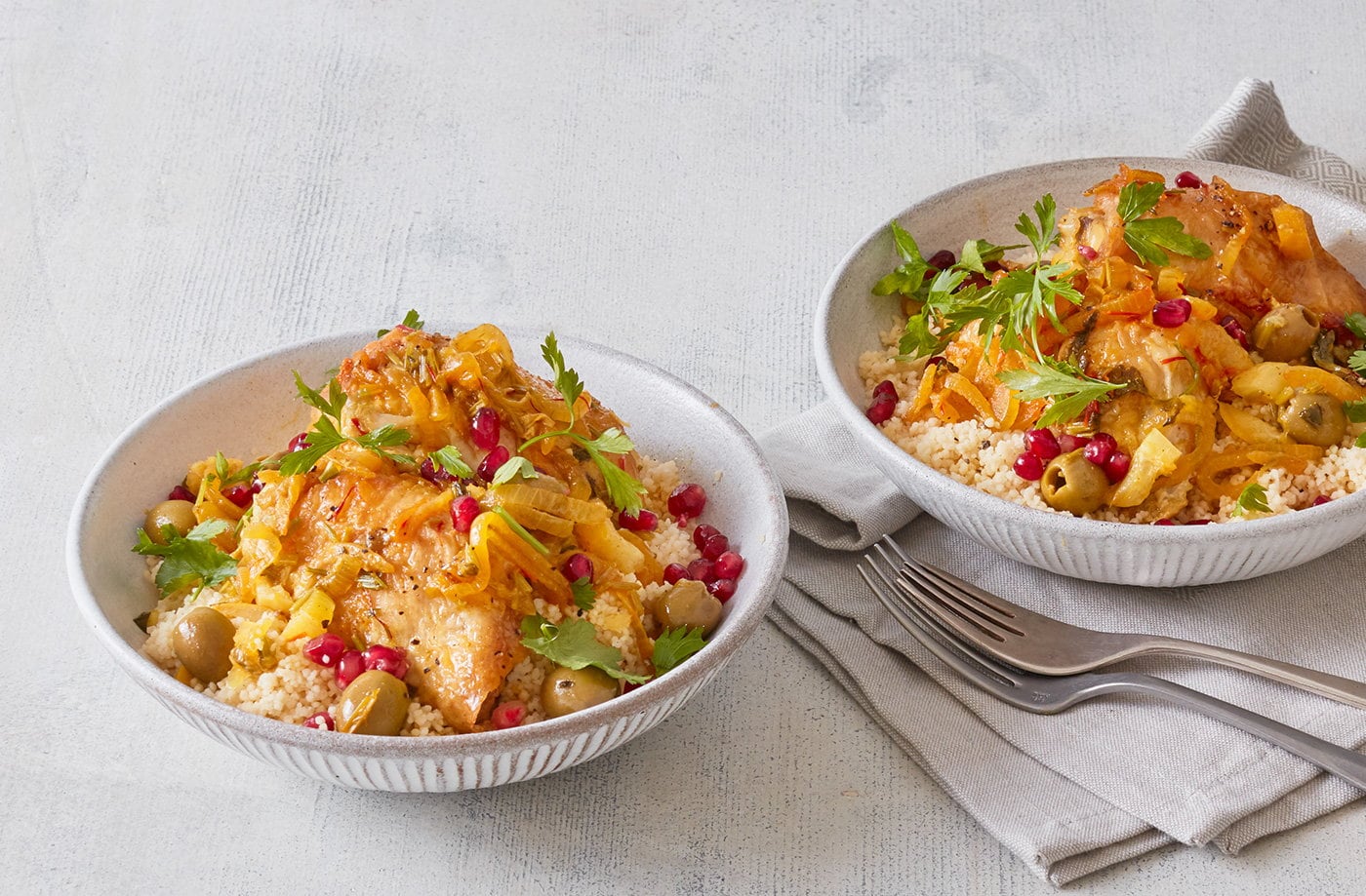 Preserved lemon chicken tagine
