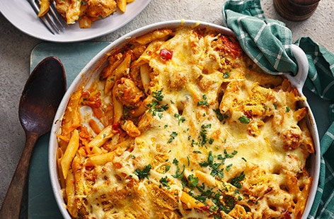 Image of "Sausage and courgette pasta bake"
