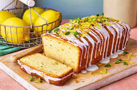 Image of "Brown butter, lemon and thyme drizzle cake"