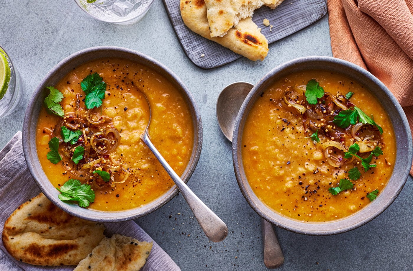 Creamy dhal soup