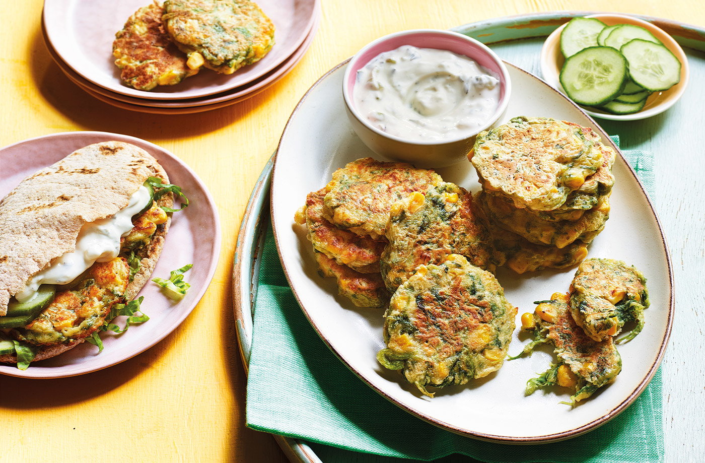 Green fritters