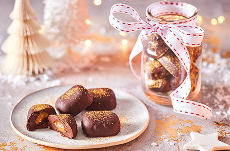 Image of "Chocolate and salted caramel bites"