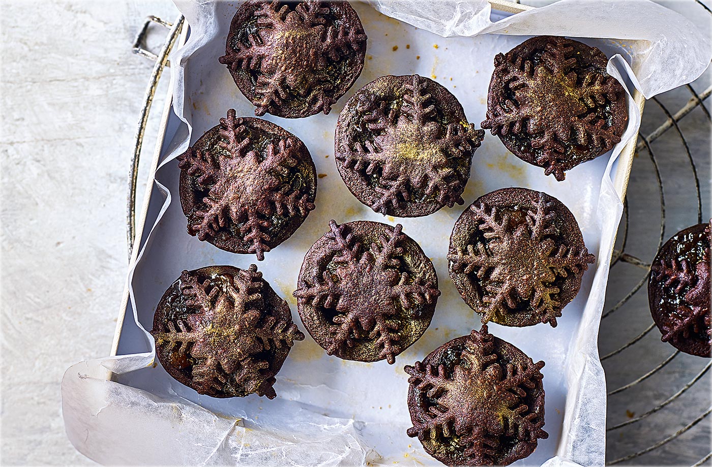 Black Forest mini mince pies