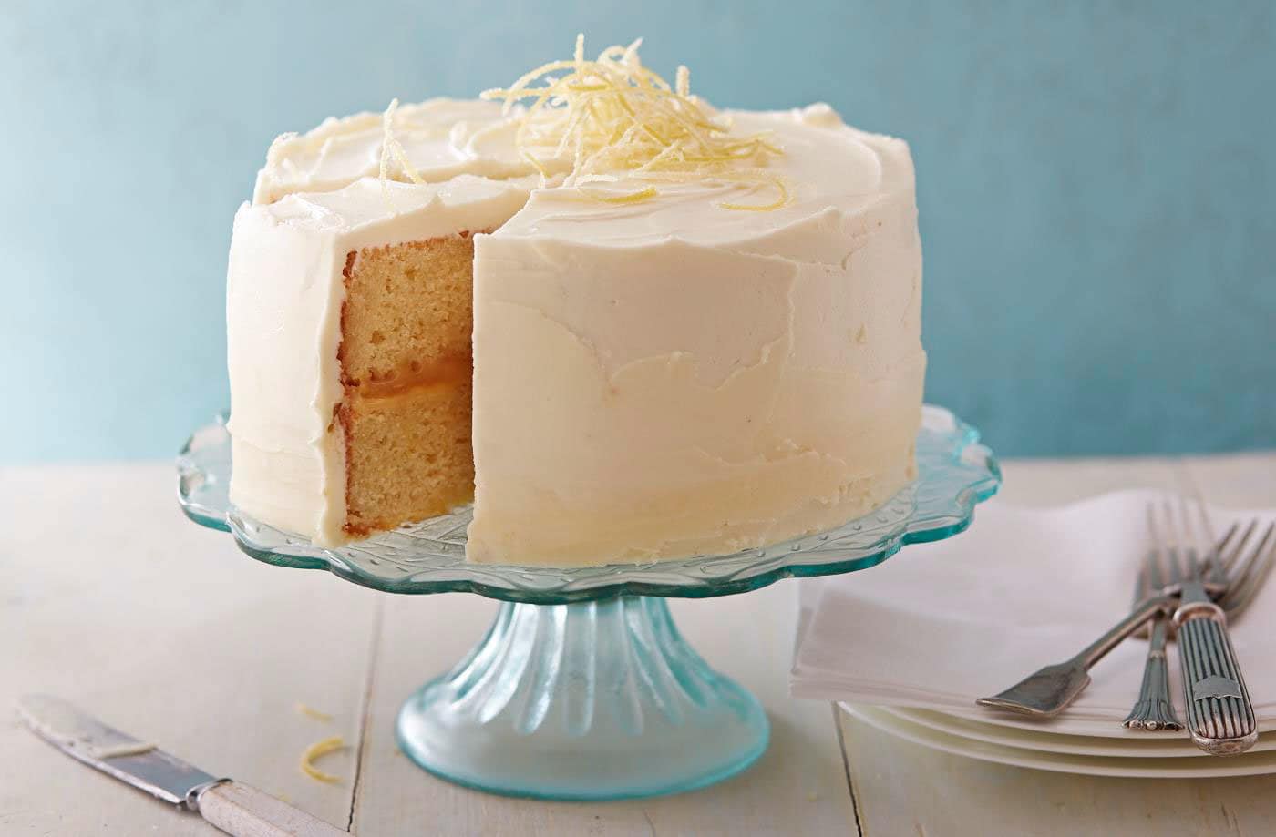 Lemon celebration cake