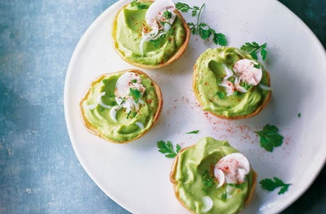 Image of "Guacamole tartlets"
