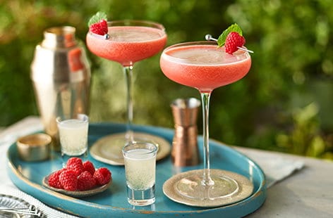 Image of "Raspberry passion martini"