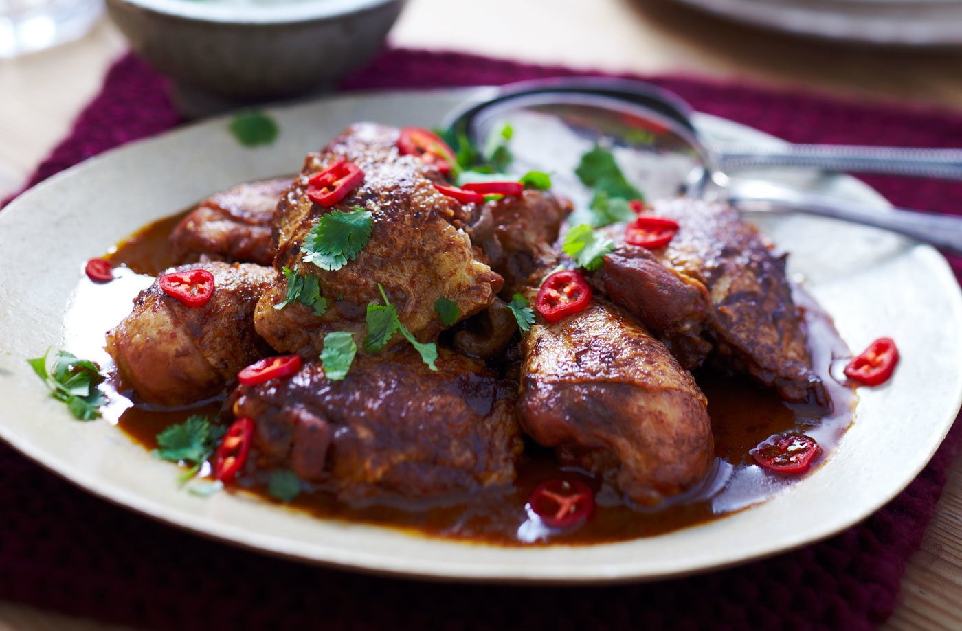 Slow-cooker Thai chicken stew
