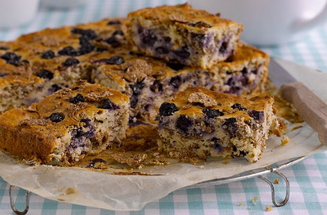 Blueberry brunch cake