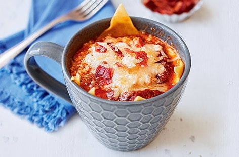 Image of "Crispy bacon lasagne"