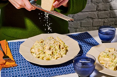 Image of "Creamy leek pasta"