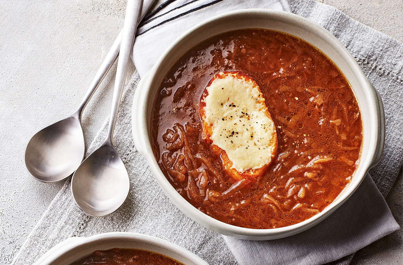 Slow-cooker French onion soup