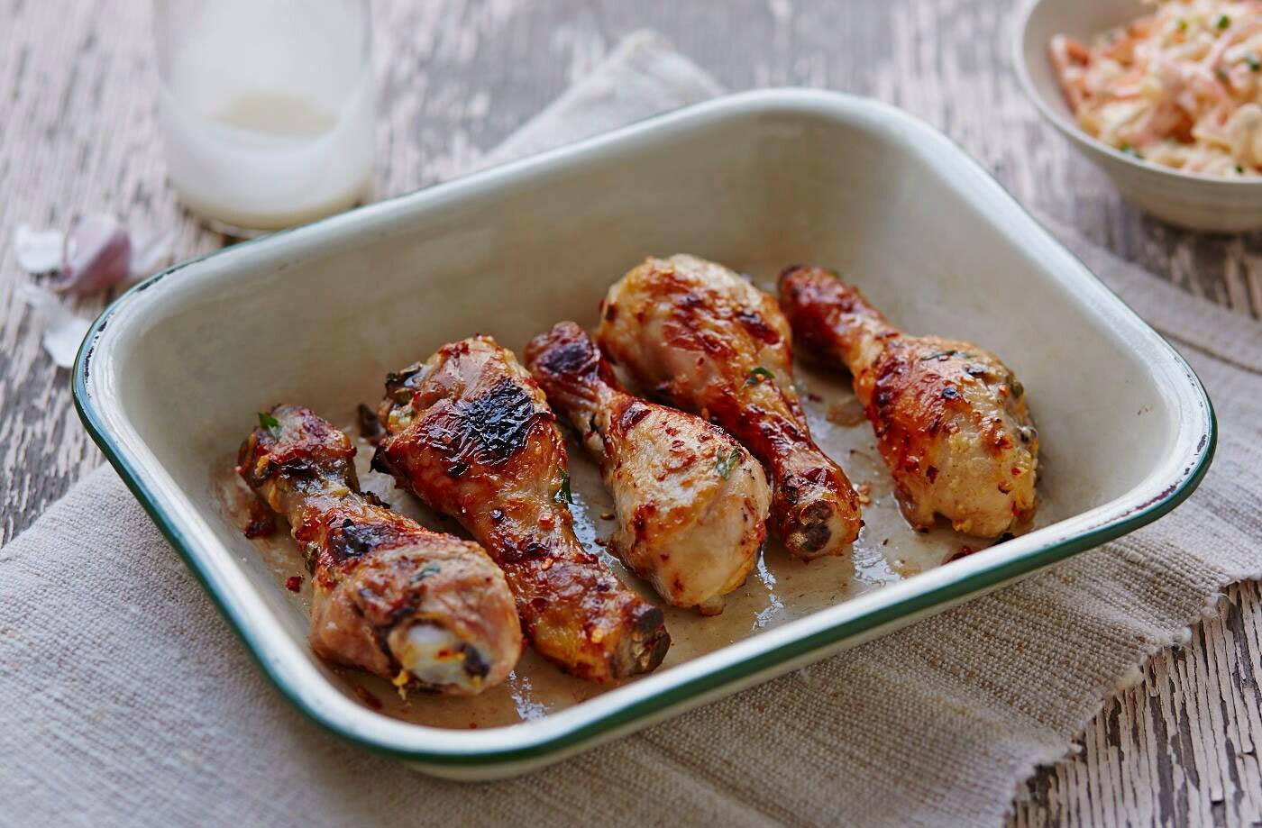 Grilled buttermilk chicken