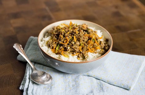 Image of "Korean beef bowl"